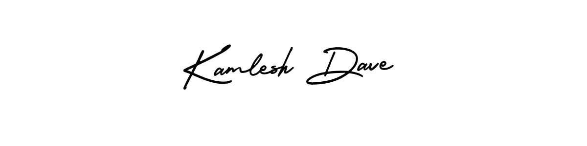 How to Draw Kamlesh Dave signature style? AmerikaSignatureDemo-Regular is a latest design signature styles for name Kamlesh Dave. Kamlesh Dave signature style 3 images and pictures png