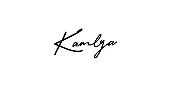 if you are searching for the best signature style for your name Kamlya. so please give up your signature search. here we have designed multiple signature styles  using AmerikaSignatureDemo-Regular. Kamlya signature style 3 images and pictures png