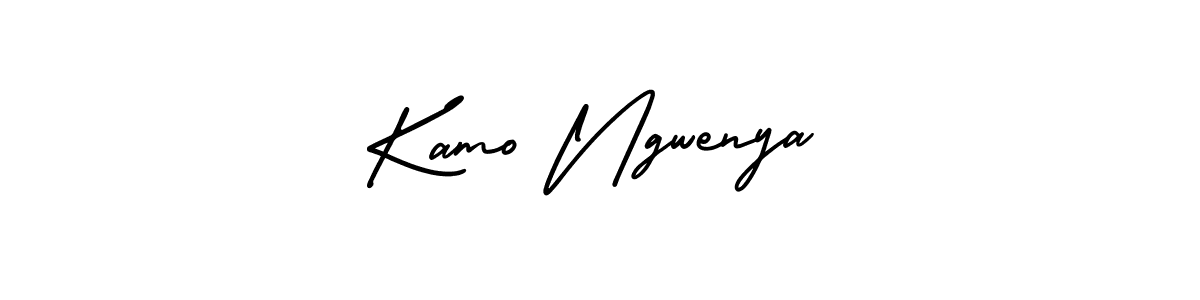 It looks lik you need a new signature style for name Kamo Ngwenya. Design unique handwritten (AmerikaSignatureDemo-Regular) signature with our free signature maker in just a few clicks. Kamo Ngwenya signature style 3 images and pictures png