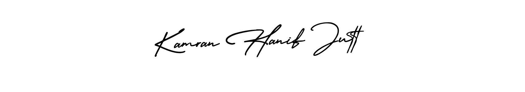 Similarly AmerikaSignatureDemo-Regular is the best handwritten signature design. Signature creator online .You can use it as an online autograph creator for name Kamran Hanif Jutt. Kamran Hanif Jutt signature style 3 images and pictures png