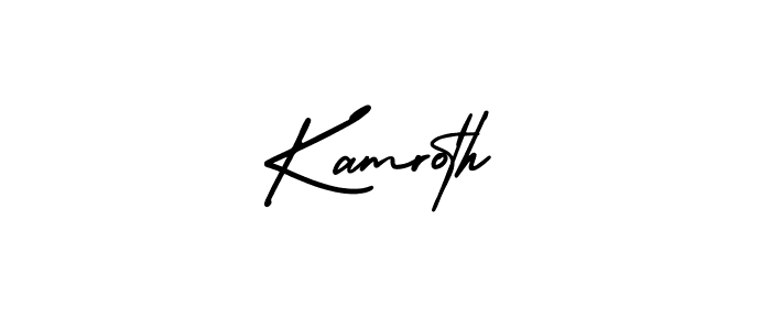 Also we have Kamroth name is the best signature style. Create professional handwritten signature collection using AmerikaSignatureDemo-Regular autograph style. Kamroth signature style 3 images and pictures png
