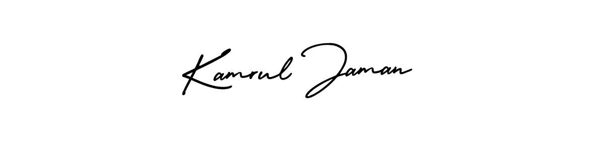 You can use this online signature creator to create a handwritten signature for the name Kamrul Jaman. This is the best online autograph maker. Kamrul Jaman signature style 3 images and pictures png