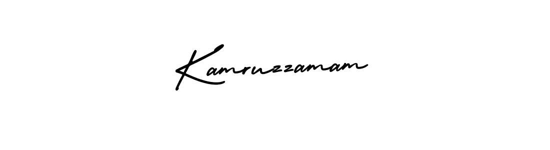 Design your own signature with our free online signature maker. With this signature software, you can create a handwritten (AmerikaSignatureDemo-Regular) signature for name Kamruzzamam. Kamruzzamam signature style 3 images and pictures png