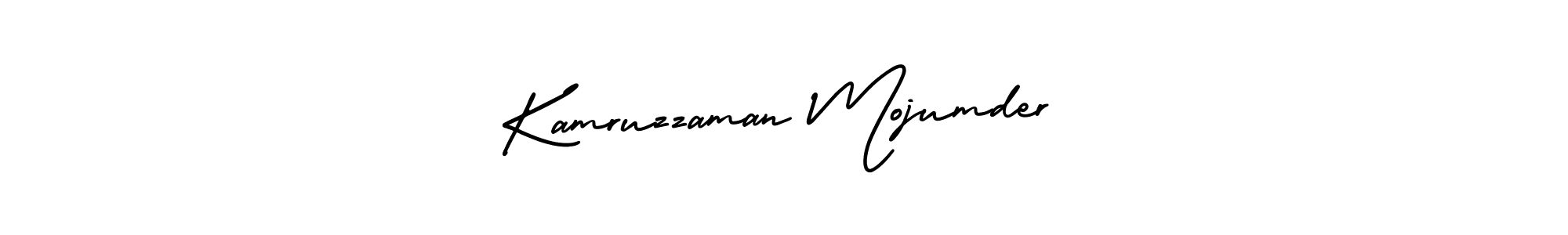 How to Draw Kamruzzaman Mojumder signature style? AmerikaSignatureDemo-Regular is a latest design signature styles for name Kamruzzaman Mojumder. Kamruzzaman Mojumder signature style 3 images and pictures png