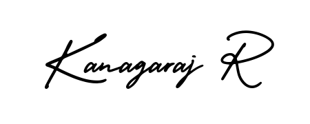 Create a beautiful signature design for name Kanagaraj R. With this signature (AmerikaSignatureDemo-Regular) fonts, you can make a handwritten signature for free. Kanagaraj R signature style 3 images and pictures png