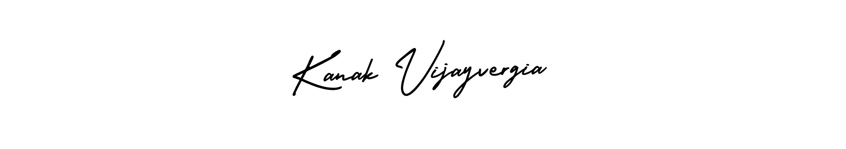 Also You can easily find your signature by using the search form. We will create Kanak Vijayvergia name handwritten signature images for you free of cost using AmerikaSignatureDemo-Regular sign style. Kanak Vijayvergia signature style 3 images and pictures png