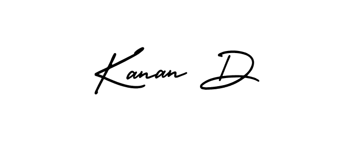 if you are searching for the best signature style for your name Kanan D. so please give up your signature search. here we have designed multiple signature styles  using AmerikaSignatureDemo-Regular. Kanan D signature style 3 images and pictures png