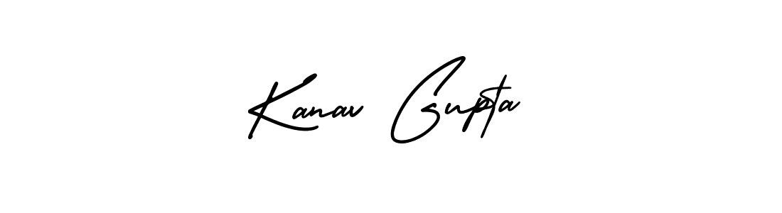 How to Draw Kanav Gupta signature style? AmerikaSignatureDemo-Regular is a latest design signature styles for name Kanav Gupta. Kanav Gupta signature style 3 images and pictures png