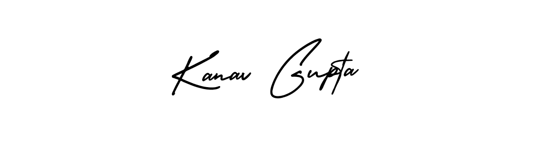 Make a short Kanav Gupta signature style. Manage your documents anywhere anytime using AmerikaSignatureDemo-Regular. Create and add eSignatures, submit forms, share and send files easily. Kanav Gupta signature style 3 images and pictures png