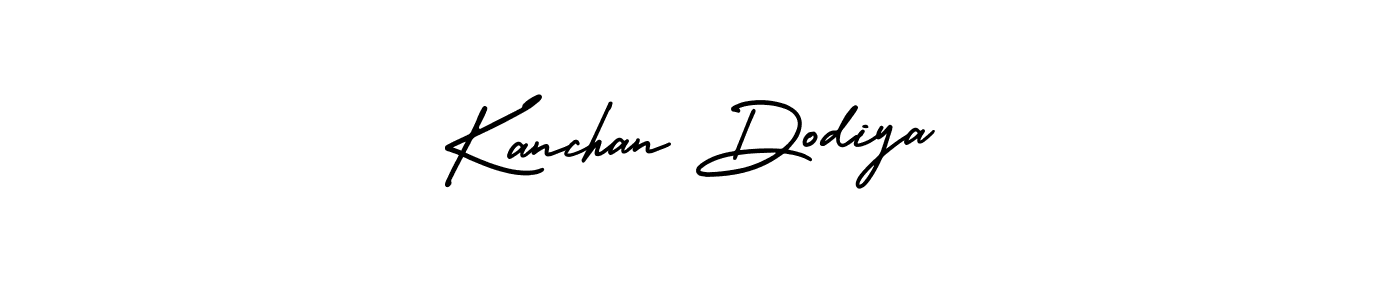 Make a beautiful signature design for name Kanchan Dodiya. Use this online signature maker to create a handwritten signature for free. Kanchan Dodiya signature style 3 images and pictures png