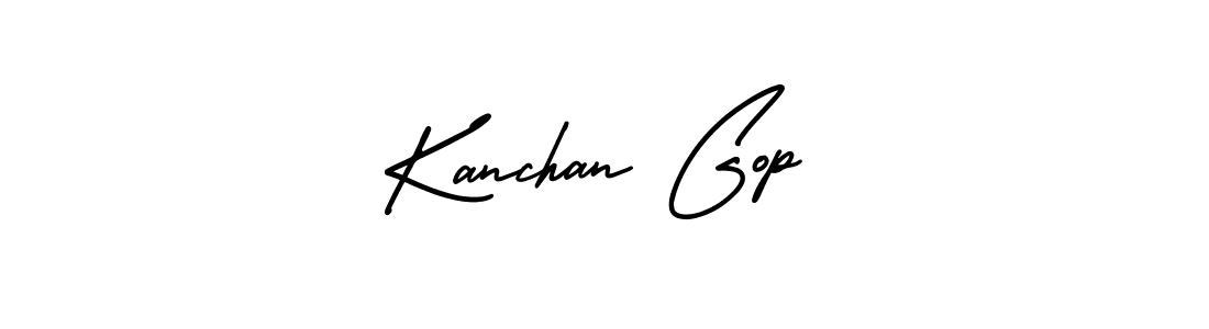 AmerikaSignatureDemo-Regular is a professional signature style that is perfect for those who want to add a touch of class to their signature. It is also a great choice for those who want to make their signature more unique. Get Kanchan Gop name to fancy signature for free. Kanchan Gop signature style 3 images and pictures png