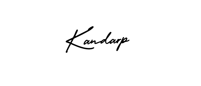 Make a beautiful signature design for name Kandarp. Use this online signature maker to create a handwritten signature for free. Kandarp signature style 3 images and pictures png