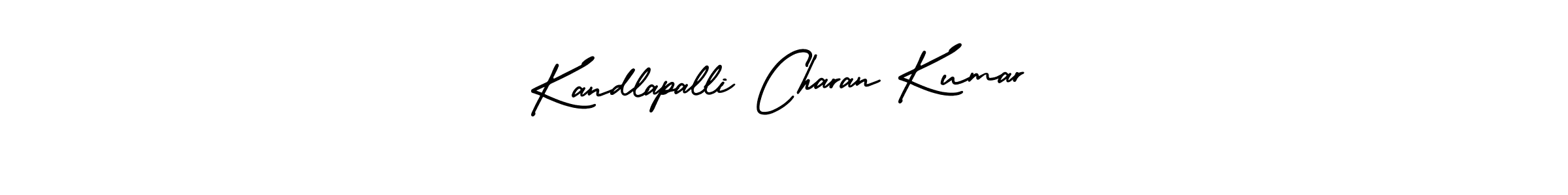Also we have Kandlapalli Charan Kumar name is the best signature style. Create professional handwritten signature collection using AmerikaSignatureDemo-Regular autograph style. Kandlapalli Charan Kumar signature style 3 images and pictures png