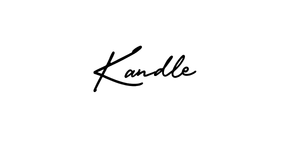 It looks lik you need a new signature style for name Kandle. Design unique handwritten (AmerikaSignatureDemo-Regular) signature with our free signature maker in just a few clicks. Kandle signature style 3 images and pictures png