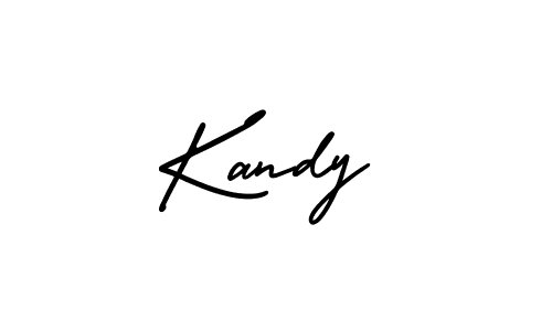 Use a signature maker to create a handwritten signature online. With this signature software, you can design (AmerikaSignatureDemo-Regular) your own signature for name Kandy. Kandy signature style 3 images and pictures png