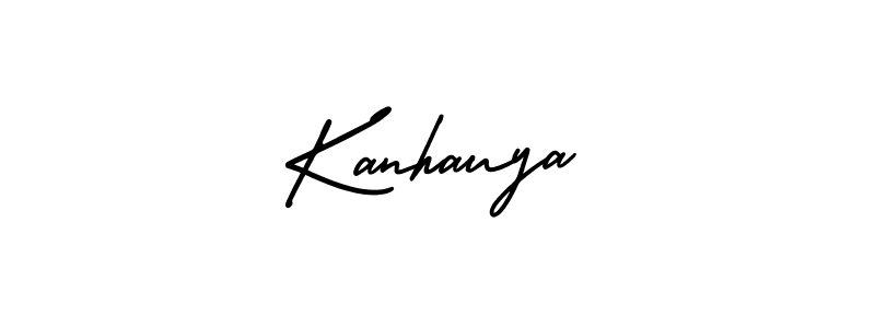 Create a beautiful signature design for name Kanhauya. With this signature (AmerikaSignatureDemo-Regular) fonts, you can make a handwritten signature for free. Kanhauya signature style 3 images and pictures png