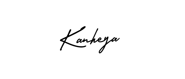Create a beautiful signature design for name Kanheya. With this signature (AmerikaSignatureDemo-Regular) fonts, you can make a handwritten signature for free. Kanheya signature style 3 images and pictures png
