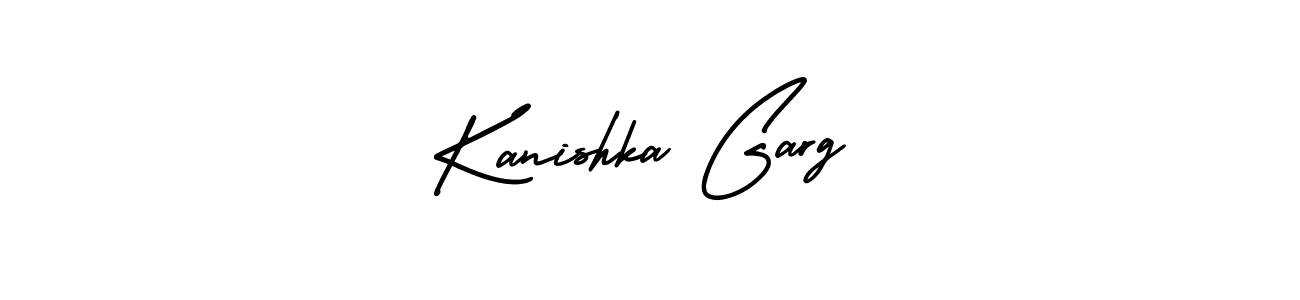 It looks lik you need a new signature style for name Kanishka Garg. Design unique handwritten (AmerikaSignatureDemo-Regular) signature with our free signature maker in just a few clicks. Kanishka Garg signature style 3 images and pictures png