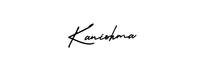 This is the best signature style for the Kanishma name. Also you like these signature font (AmerikaSignatureDemo-Regular). Mix name signature. Kanishma signature style 3 images and pictures png