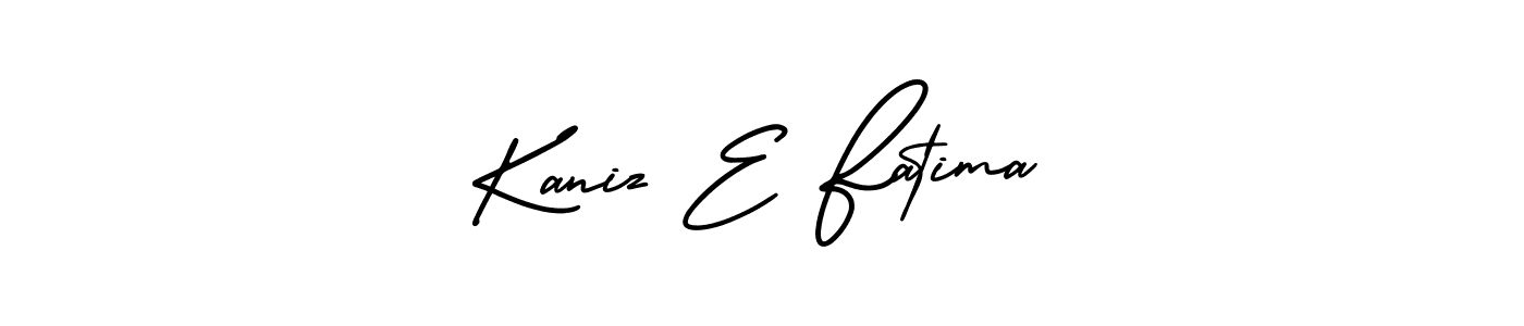 Check out images of Autograph of Kaniz E Fatima name. Actor Kaniz E Fatima Signature Style. AmerikaSignatureDemo-Regular is a professional sign style online. Kaniz E Fatima signature style 3 images and pictures png