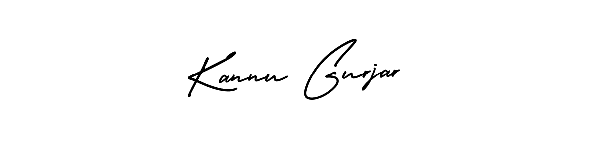 Create a beautiful signature design for name Kannu Gurjar. With this signature (AmerikaSignatureDemo-Regular) fonts, you can make a handwritten signature for free. Kannu Gurjar signature style 3 images and pictures png