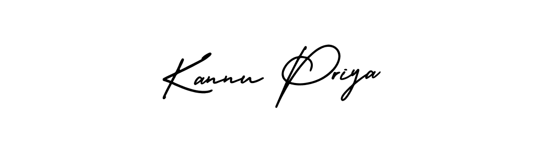 How to make Kannu Priya signature? AmerikaSignatureDemo-Regular is a professional autograph style. Create handwritten signature for Kannu Priya name. Kannu Priya signature style 3 images and pictures png