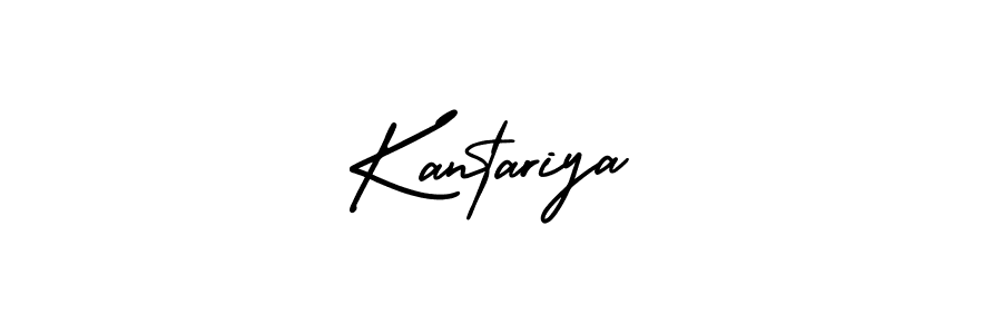 Also You can easily find your signature by using the search form. We will create Kantariya name handwritten signature images for you free of cost using AmerikaSignatureDemo-Regular sign style. Kantariya signature style 3 images and pictures png