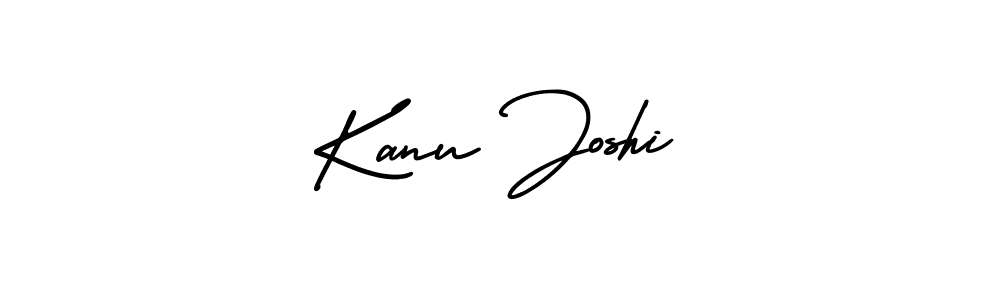Design your own signature with our free online signature maker. With this signature software, you can create a handwritten (AmerikaSignatureDemo-Regular) signature for name Kanu Joshi. Kanu Joshi signature style 3 images and pictures png