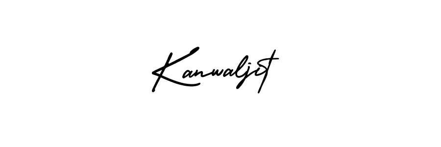 The best way (AmerikaSignatureDemo-Regular) to make a short signature is to pick only two or three words in your name. The name Kanwaljit include a total of six letters. For converting this name. Kanwaljit signature style 3 images and pictures png