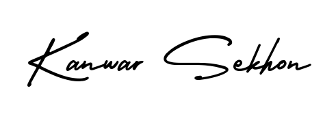 Try this chic Kanwar Sekhon handwritten sign style. Using AmerikaSignatureDemo-Regular font elements, it gives your name a sleek, memorable identity. Kanwar Sekhon signature style 3 images and pictures png