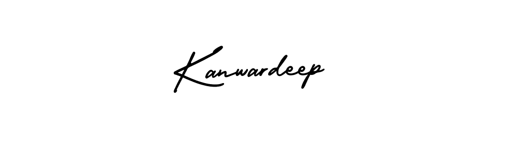 Use a signature maker to create a handwritten signature online. With this signature software, you can design (AmerikaSignatureDemo-Regular) your own signature for name Kanwardeep. Kanwardeep signature style 3 images and pictures png