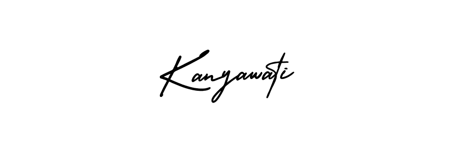 This is the best signature style for the Kanyawati name. Also you like these signature font (AmerikaSignatureDemo-Regular). Mix name signature. Kanyawati signature style 3 images and pictures png