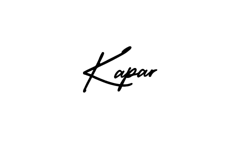 The best way (AmerikaSignatureDemo-Regular) to make a short signature is to pick only two or three words in your name. The name Kapar include a total of six letters. For converting this name. Kapar signature style 3 images and pictures png