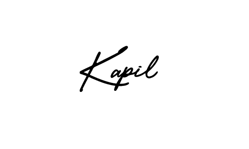 How to Draw Kapil signature style? AmerikaSignatureDemo-Regular is a latest design signature styles for name Kapil. Kapil signature style 3 images and pictures png