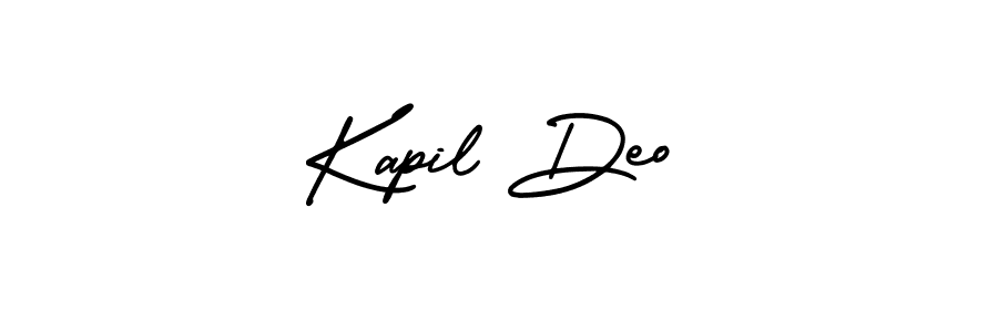 How to Draw Kapil Deo signature style? AmerikaSignatureDemo-Regular is a latest design signature styles for name Kapil Deo. Kapil Deo signature style 3 images and pictures png