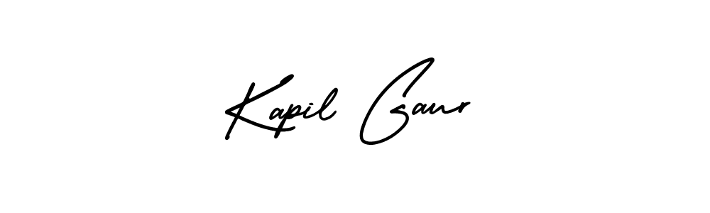 Similarly AmerikaSignatureDemo-Regular is the best handwritten signature design. Signature creator online .You can use it as an online autograph creator for name Kapil Gaur. Kapil Gaur signature style 3 images and pictures png