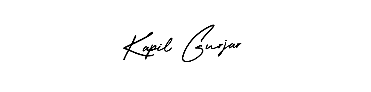 How to Draw Kapil Gurjar signature style? AmerikaSignatureDemo-Regular is a latest design signature styles for name Kapil Gurjar. Kapil Gurjar signature style 3 images and pictures png
