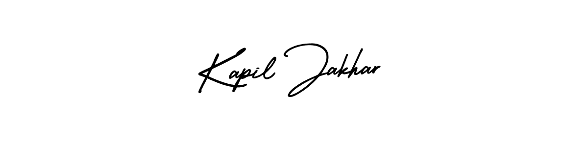 How to make Kapil Jakhar name signature. Use AmerikaSignatureDemo-Regular style for creating short signs online. This is the latest handwritten sign. Kapil Jakhar signature style 3 images and pictures png