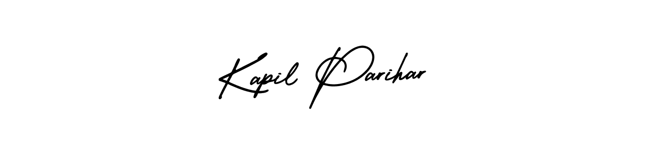 How to Draw Kapil Parihar signature style? AmerikaSignatureDemo-Regular is a latest design signature styles for name Kapil Parihar. Kapil Parihar signature style 3 images and pictures png