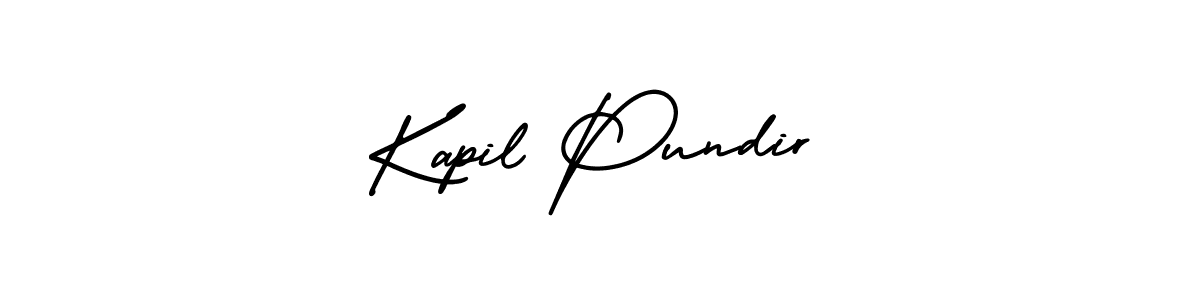 How to Draw Kapil Pundir signature style? AmerikaSignatureDemo-Regular is a latest design signature styles for name Kapil Pundir. Kapil Pundir signature style 3 images and pictures png