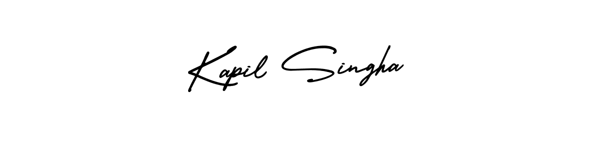 How to Draw Kapil Singha signature style? AmerikaSignatureDemo-Regular is a latest design signature styles for name Kapil Singha. Kapil Singha signature style 3 images and pictures png