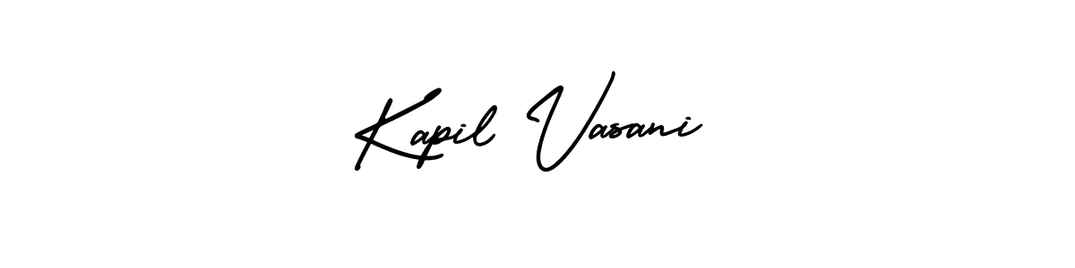 Best and Professional Signature Style for Kapil Vasani. AmerikaSignatureDemo-Regular Best Signature Style Collection. Kapil Vasani signature style 3 images and pictures png