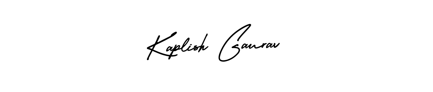 How to make Kaplish Gaurav signature? AmerikaSignatureDemo-Regular is a professional autograph style. Create handwritten signature for Kaplish Gaurav name. Kaplish Gaurav signature style 3 images and pictures png