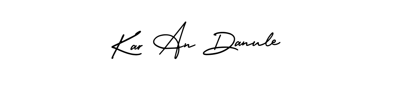 How to make Kar An Danule signature? AmerikaSignatureDemo-Regular is a professional autograph style. Create handwritten signature for Kar An Danule name. Kar An Danule signature style 3 images and pictures png