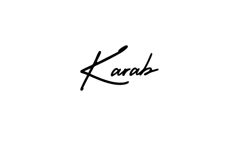 Here are the top 10 professional signature styles for the name Karab. These are the best autograph styles you can use for your name. Karab signature style 3 images and pictures png
