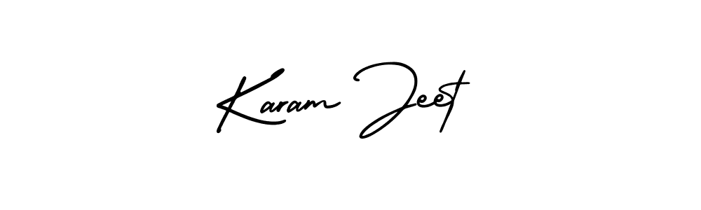 You can use this online signature creator to create a handwritten signature for the name Karam Jeet. This is the best online autograph maker. Karam Jeet signature style 3 images and pictures png