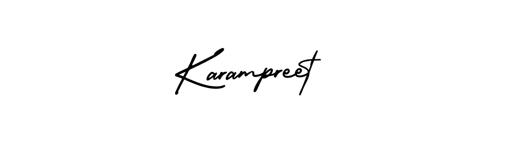 Best and Professional Signature Style for Karampreet. AmerikaSignatureDemo-Regular Best Signature Style Collection. Karampreet signature style 3 images and pictures png