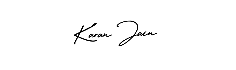 Similarly AmerikaSignatureDemo-Regular is the best handwritten signature design. Signature creator online .You can use it as an online autograph creator for name Karan Jain. Karan Jain signature style 3 images and pictures png