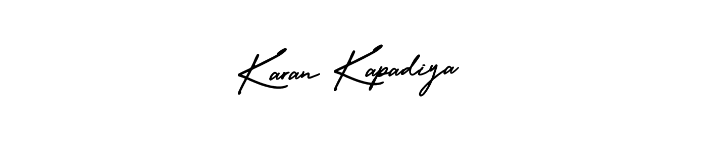 You can use this online signature creator to create a handwritten signature for the name Karan Kapadiya. This is the best online autograph maker. Karan Kapadiya signature style 3 images and pictures png