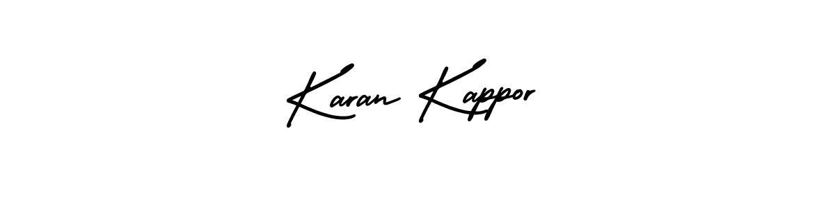 Create a beautiful signature design for name Karan Kappor. With this signature (AmerikaSignatureDemo-Regular) fonts, you can make a handwritten signature for free. Karan Kappor signature style 3 images and pictures png